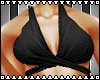 BLK HALTER  SHORTSET