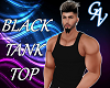 BLACK TANK TOP - M