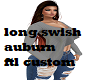 long swish auburn custom