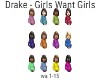 Drake - Girls Want Girls