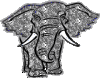sticker elephant