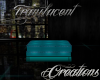 (T)Black Out Stool Teal