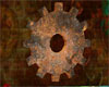Steampunk Cog rusty
