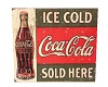 Vintage Coke Sign