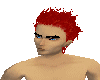 red raver spikey hair