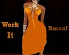 Bmxxl Work it gold dress