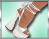 T* White Heels