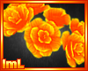 lmL Orange Rose Crown