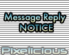 PIX messages Reply NOTE