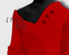 Open Sweater Red