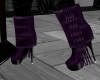 ~S~purple fringed boots
