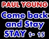 Paul Young-Come back and
