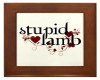 Stupid lamb...sticker