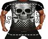 [SG] M BLACK SKULL  TEE