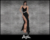 Ash. Black Daimond Gown