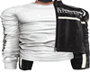 Biker White Jacket