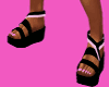 Black and Pink Sandle