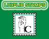Sign Language C Stamp
