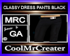 CLASSY DRESS PANTS BLACK