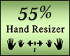 Hand Scalar 55%