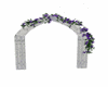 Purple Wedding Arch