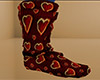 Heart Socks Slouch 9 (M)