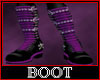 Purple Combat Boots *F*