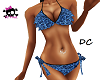 [DC] Blue Leopard Bikini