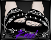 K! Comfy Goth Slides