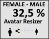 Avatar scaler 32,5%
