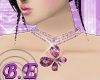 -B.E- Pink B Necklace