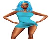 AQUA SUMMER DRESS MINI