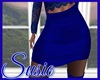 Blue Skirt/With Nylons