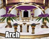 Wedding Arch FLO Purple