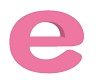 small letter e