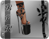 [BIR]Black Strap Heels