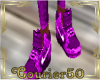 C50 purple sneakers