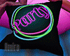 Neon Party pillows