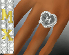 Diamond H Soulmate Ring