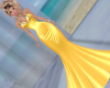 Yellow Fishtail Gown 2