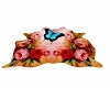 rose/butterfly rug