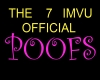 7 OFFICIAL IMVU POOFS