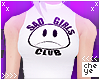 c. sad girls club halter
