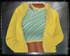 Yellow  Aqua Summer Hood