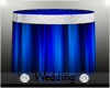 Blue Wedding Cake Table