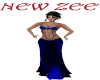 TNZ Blue Jewel Gown