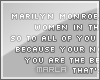 [MC] Marilyn Monroe