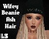Wifey Beanie Ash Hair