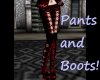 Goth Lace Pants & Boots
