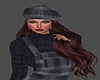 Denim Plaid &Auburn Hair